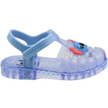 Imagem de Sandália Rasteira Grendene Kids Duo Aranha Ajustável Menina, Cristal, 