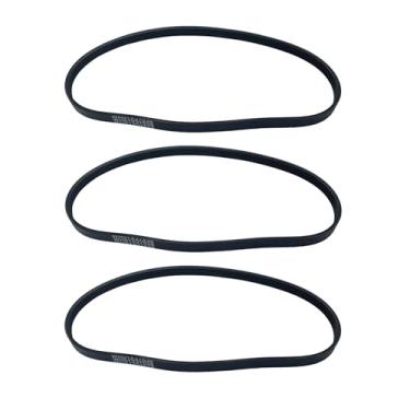 Imagem de Pacote com 3 correias de acionamento de arruela compatíveis com GE Hotpoint para máquina de lavar roupa correia de transmissão peças de substituição WH01X27538 AP6328256 PS12299369 4587903