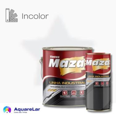 Imagem de Kit Verniz PU Para Piso Maza Brilhante Incolor 5x1 3,6L