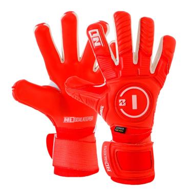 Imagem de Luva De Goleiro Profissional N1 Horus Cor:Red, Tamanho:9