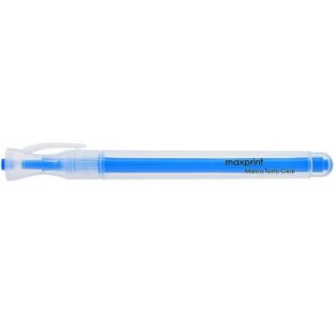 Imagem de Caneta Marca Texto Maxprint Clear Azul Unidade - Max Print