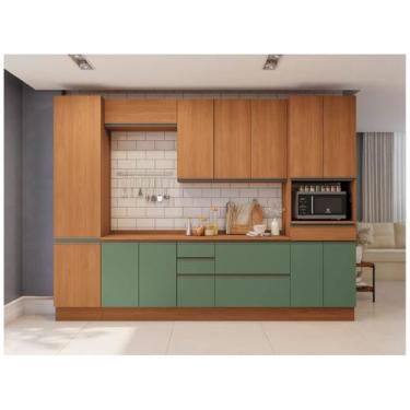 Imagem de Cozinha Completa Kappesberg Maxxi + Paneleiro - Simples + Balcão para 