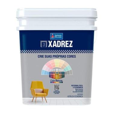 Imagem de Tinta Acrílica Xadrez Branco 15 Litros, Branco