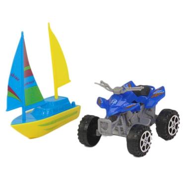 Imagem de KIT Barco e Triciclo Infantil - Tudo em Caixa