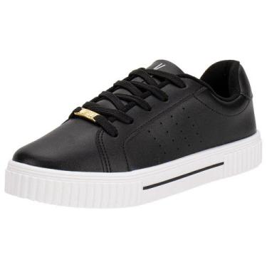 Imagem de Tênis feminino casual vizzano 1307214, Preto, 36