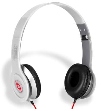 Imagem de Fones de Ouvido com Fio, Design Dobrável, Branco e Preto, Almofadas Acolchoadas