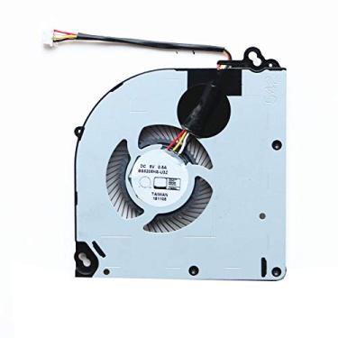 Imagem de Ventilador da CPU do laptop para CLEVO P960 P970 P950EN P970EX BS5205HS-U3Z RTX2060/70/80 DC 5V 0.5A 4PIN