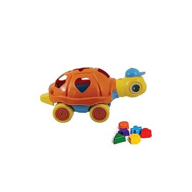 Imagem de Kendy Brinquedo Educativo de Encaixar Tartaruga Luli com Blocos