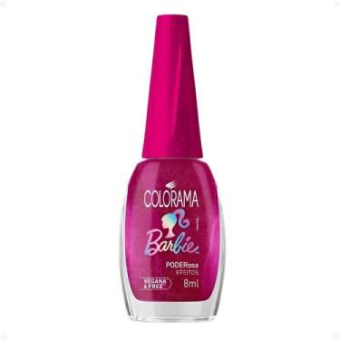 Imagem de Esmalte Efeitos Colorama Barbie PODERosa 8ml