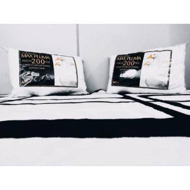 Imagem de Travesseiro Pluma de Ganso Sintética - FF Enxovais