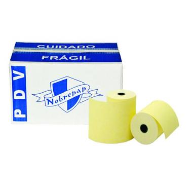 Imagem de 30 Rolos Bobina Térmica 80Mm X 40M Impressora Fiscal - Nobre