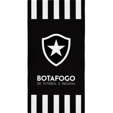 Imagem de Toalha De Banho Lepper Aveludada Estampada Times De Futebol (Botafogo)
