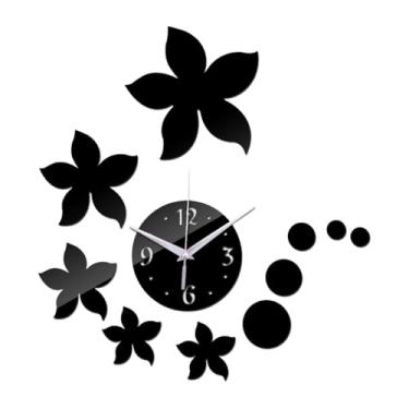 Imagem de Generic Relógio de parede acrílico, ornamento artístico, minimalista, silencioso, faça você mesmo, decalque de relógio de parede, adesivos para cozinha, sala