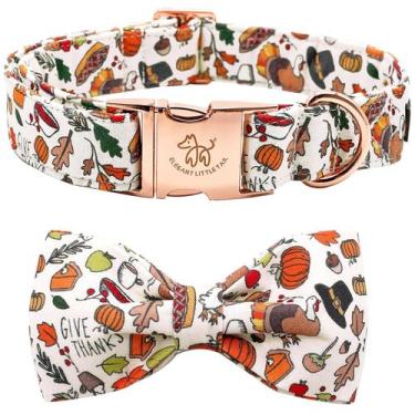 Imagem de Coleira de cachorro: rabinho elegante com laço para cães pequenos - El