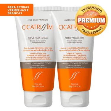 Imagem de Cicatrissim Creme Para Estrias Vermelhas/Brancas 2 Unidades