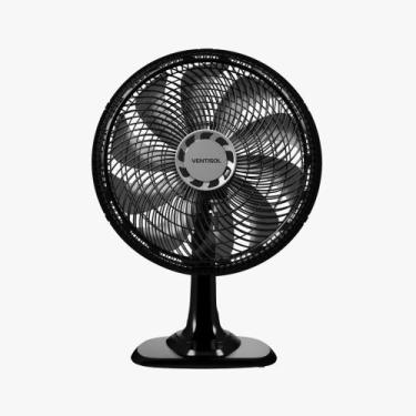 Imagem de Ventilador ventisol 50cm mesa osc turbo 10 pas preto cinza 220v 17599,