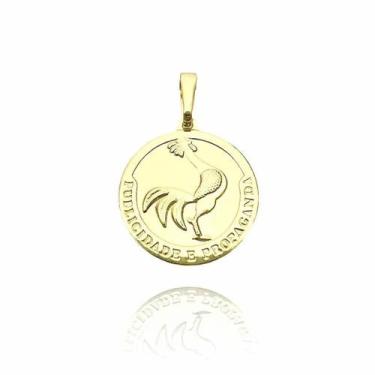 Imagem de Pingente de Profissão Pingente para Corrente Ouro 18k 10 Camadas de Ba