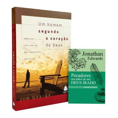 Imagem de Kit Um Homem Segundo o Coração de Deus + Pecadores nas Mãos de um Deus