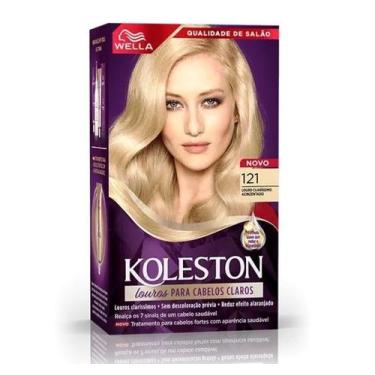 Imagem de Tinta de cabelo koleston louro clarissimo acinzetntado  121 - WELLA