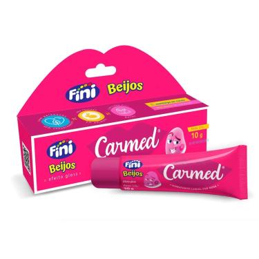 Imagem de Hidratante Labial Carmed Fini Beijos Efeito Gloss com Cor 10g