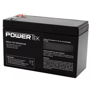 Imagem de Bateria Selada 12V 7Ah para Nobreak, Alarme e Cerca Elétrica - Starfon