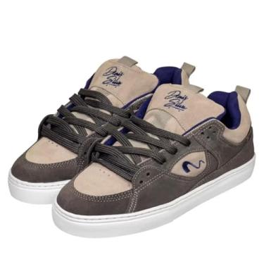 Imagem de Tênis Skate Tesla Fusion Casual Masculino Genérico (Grafite, BR, Adulto, Numérico, 40)