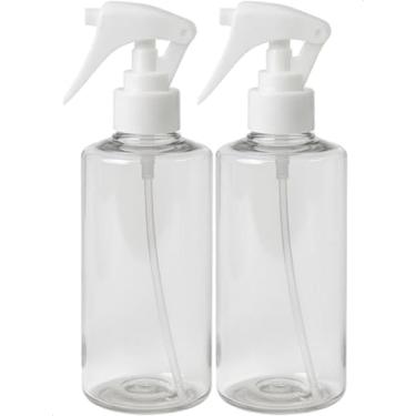 Imagem de Kit 2 Frasco Cilindrico Borrifador Mini Trigger Pulverizador com Válvula Multiuso 300ml