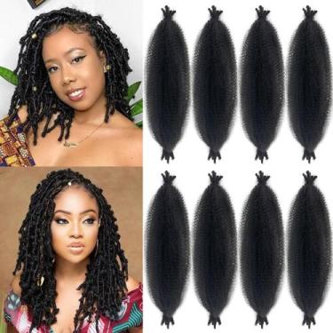 Imagem de Braiding Hair Chicmoi Kinky Twist Color 2 Castanho escuro 16 polegadas