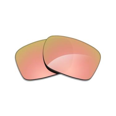 Imagem de Alphax Lentes de reposição polarizadas espelhadas em ouro rosa para óculos de sol Costa Del Mar Las Olas