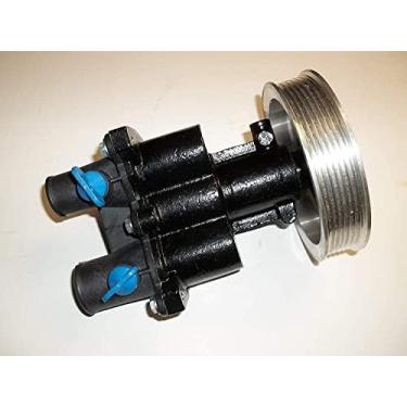 Imagem de Bomba de Impulsor de Água do Mar Crua, Compatível com Mercruiser Marine 4.3 5.0 5.7 8.1 L com Parafuso Na Polia de Correia Serpentina de Alumínio