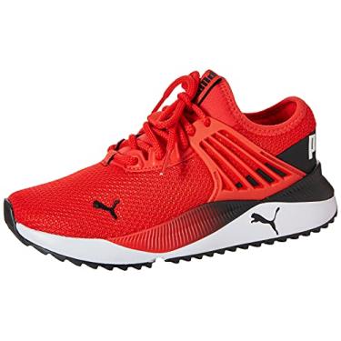 Imagem de PUMA Pacer Future Tênis masculino, Alto risco, vermelho, preto, branco, 42