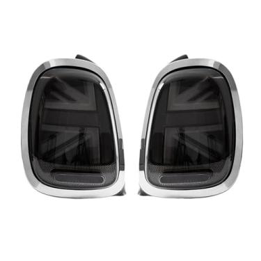 Imagem de Conjunto de luzes traseiras LED compatível com MINI Cooper F56 R56 R50 R60 Lâmpada traseira LED, seta, luz de freio, lâmpada traseira(Crystal Blue)