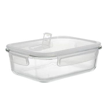 Imagem de Pote Hermético Vidro Borosslicato Vedado 640Ml