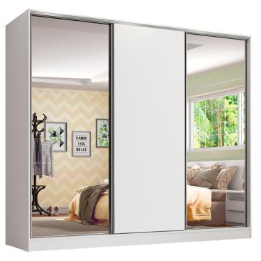 Imagem de Guarda Roupa Infantil Logan com Espelhos Madesa