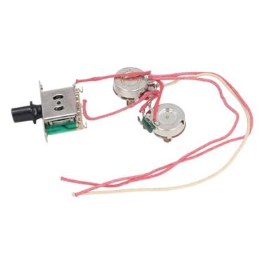 Imagem de RiToEasysports Conjunto de Cablagem de Guitarra, Bem Feito, Boa Textura, Compatível Com Telecaster Tele, Adequado para Modificar Guitarras Elétricas