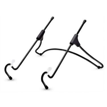 Imagem de Suporte para notebook e tablet ergonomico preto ac376 - Multilaser
