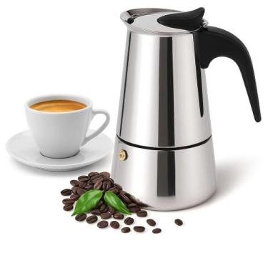 Imagem de Cafeteira Tipo Italiana para 4 xicaras 200ml - Inox - THIKA