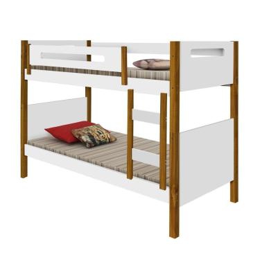 Imagem de Beliche Juvenil Canadá Com Proteção Lateral E Colchões