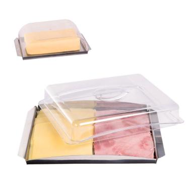 Imagem de Kit Porta Frios E Manteigueira Inox Essence