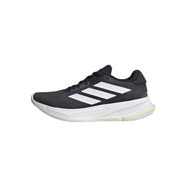 Imagem de adidas Tênis de corrida feminino Supernova Ease, Preto/branco/carvão, 37