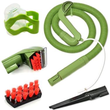 Imagem de Mangueira de substituição flexível atualizada para limpadores de carpete Bissell Little-Green vertical e portátil para 1400B 4075 3860 3353 2458 1400 Series com escova resistente de manchas de 7,6 cm
