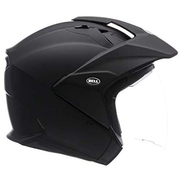 Imagem de Capacete de motocicleta Bell Mag-9 aberto (preto fosco sólido, médio)