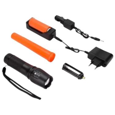 Imagem de Lanterna Tática Militar X900 Recarregável Zoom