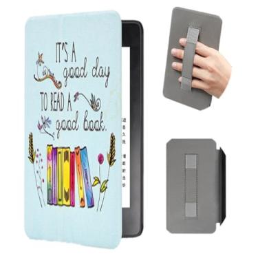 Imagem de Akacy Capa padrão pintado com alça para Kindle paperwhite de 15.2 cm 11 geração (2022/2024, modelos C2V2L3 e RS23CV). Capa traseira de borracha TPU de silicone flexível e fina fina (21)