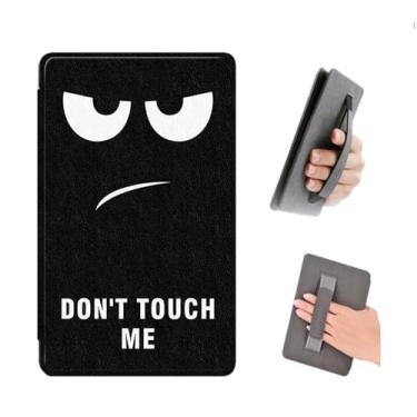 Imagem de Akacy Padrão pintado de TPU com alça para Kindle Paperwhite de 6,8 polegadas 11ª geração lançado em 2021 (Modelo: M2L3EK) com função automática de despertar/dormir/à prova d'água (7)