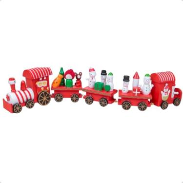 Imagem de TRENZINHO MAD NATAL 40X7,5CM