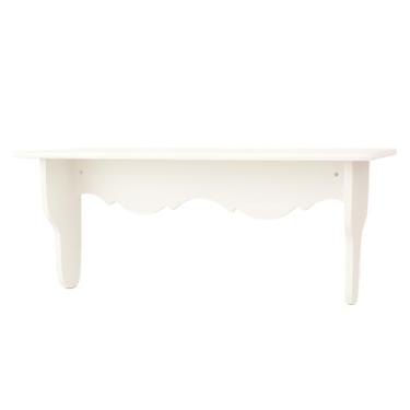 Imagem de Prateleira Trabalhada Modelo Vintage Decoração(BRANCO)