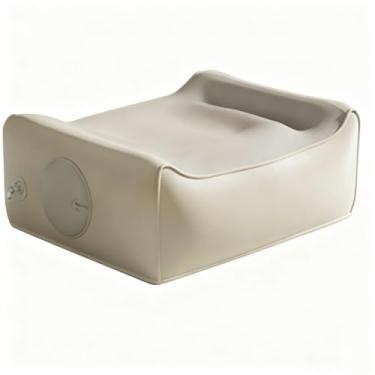 Imagem de Everfire Banqueta inflável multifuncional inflável com móveis infláveis manuais, cadeira de sopro portátil para acampamento, quintal, cadeira ao ar livre, sofá individual, sem necessidade de bomba