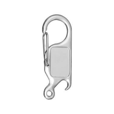 Imagem de 10 Chaveiro Mosquetão abridor de garrafa mod5312