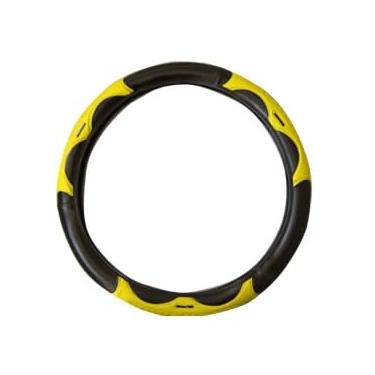 Imagem de Capa de Volante Universal Colorida – Proteção Personalizada para Volante (AMARELO)